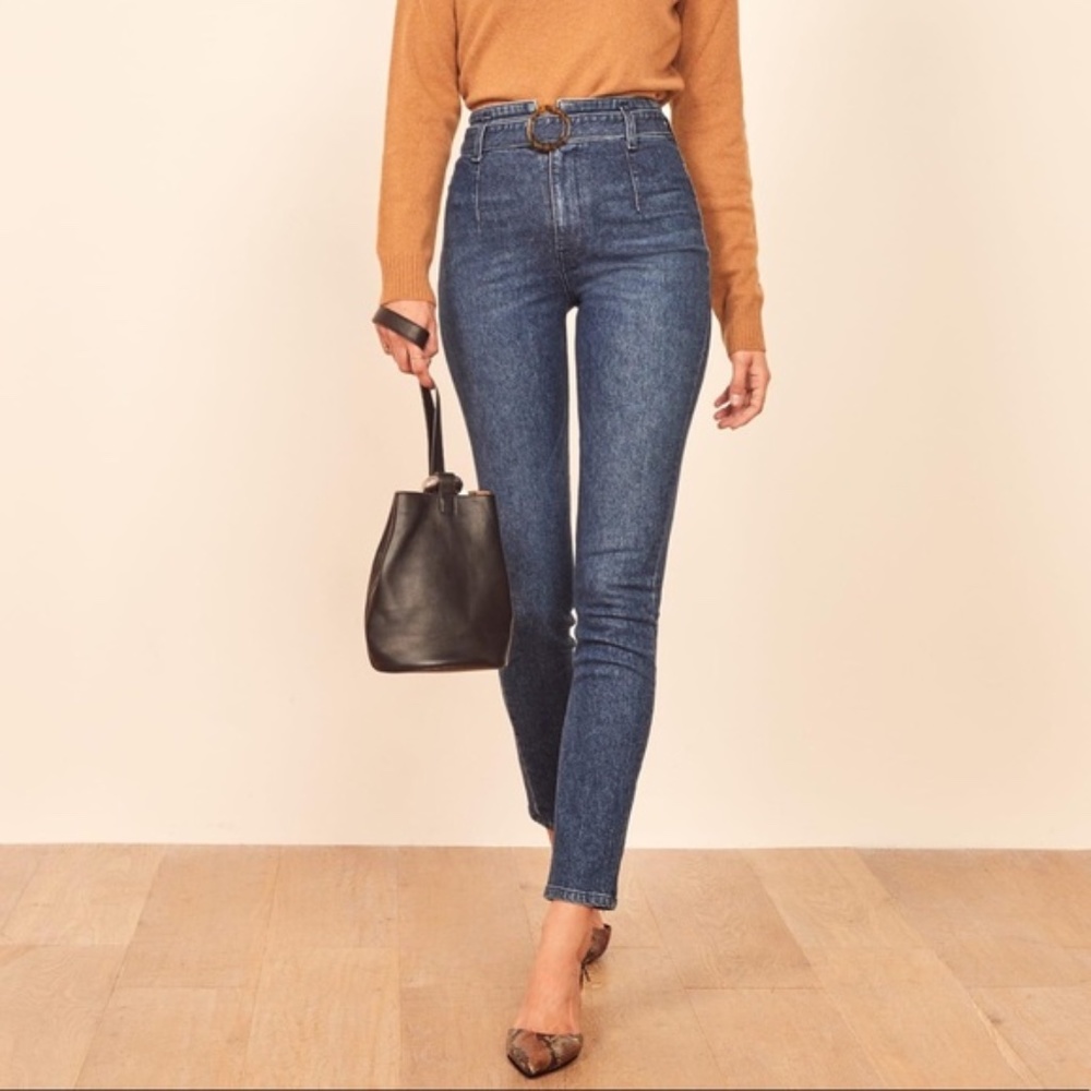 Reformation Kayo Skinny Jeans